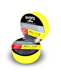 MASKING AUTOMOTRIZ 120°C 36MM 40YD EVANS