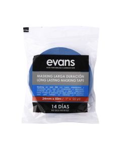 MASKING UV AZUL PINTOR 14DIAS 24MM 55YD EVANS