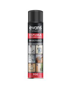 Espuma de Poliuretano 900 gr EVANS