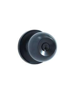 CERRADURA POMO DORMITORIO BOLTON NEGRO-MATE FANAL