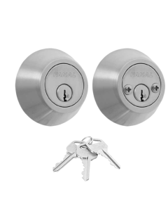 CERROJO DOBLE ANNECY NICKEL SATIN FANAL