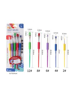 JUEGO 5 PINCELES SINTETICOS KID GIORGIONE