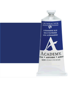 ACRILICO ACADEMY AZUL ULTRAMAR 90ML GRUMBACKER