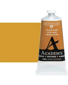 ACRILICO ACADEMY AMARILLO OCRE 90ML GRUMBACKER