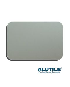 Panel de aluminio alutile silver metallic de 1.55 x 5.8 metros x 4 milímetros