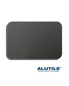 Panel de aluminio alutile Dark grey de 1.55 x 5.8 metros x 4 milímetros