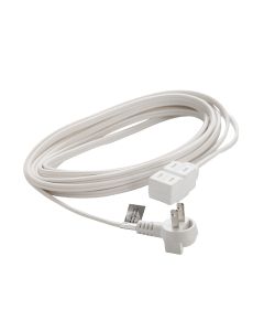 EXTENSION ELECTRICA CUBE TAPS 2X16AWG 15 METROS BLANCO CORDS