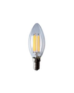 FOCO VELA LED VINTAGE E12 4W 2700K 100-130V 20000H 440L