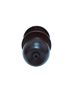 cerradura dormitorio pomo negro italco