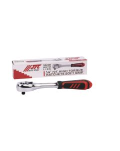 Ratchet media vuelta con mando suave de 1/4 pulgada 72T JTC TOOLS