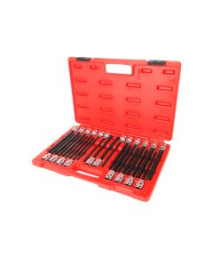 JUEGO DE 22 PUNTAS DE DADO DE 1/2" JTC TOOLS