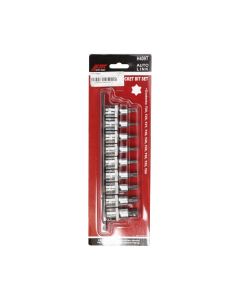 Juego de 9 unidades dados TORX macho de mando de 1/2 pulgada JTC TOOLS