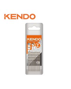 10 BROCAS DE METAL HSS 2.0X49MM KENDO