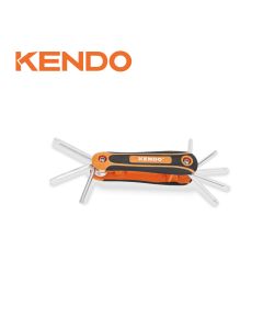 8 LLAVES TORX PLEGABLES KENDO