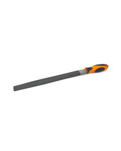 LIMA METALICA SEMICIRCULAR DOBLE LADO 250MM MANGO GOMA KENDO