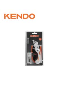 ESTILETE ALUMINIO PLEGABLE CON ESTUCHE KENDO