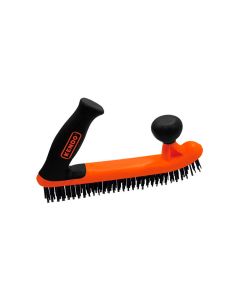 CEPILLO ACERO 5 FILAS 25X3.3CM DOBLE AGARRE KENDO