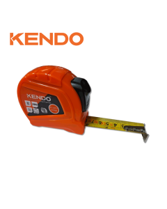 FLEXOMETRO CON FRENO AUTOMATICO DE 5 METROS (16 FT) X 19 MM KENDO