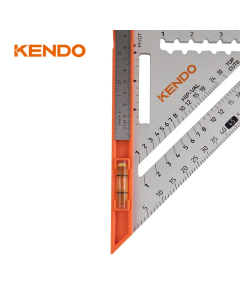ESCUADRA DE ALUMINIO 90°-45° 185X260MM KENDO