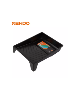 BANDEJA PLASTICA NEGRA PARA PINTURA 23CM KENDO