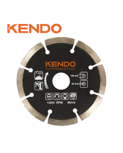 Disco de corte diamante segmentado de 4-1/2" KENDO