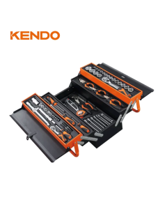 JUEGO DE 81HERRAMIENTA CON CAJA METALICA KENDO