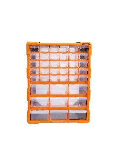 Organizador vertical plástico de 39 espacios de 47.5 x 38 x 16 centímetros KENDO