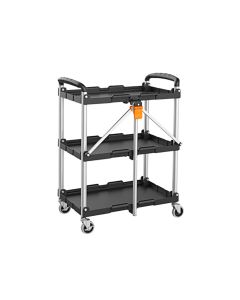 CAJA DE HERRAMIENTAS PLEGABLE DE METAL 65.8 X 42.5 X 85.5 CM KENDO