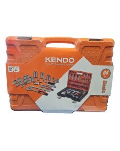 JUEGO DE 94  RATCHET MANDO DE 1/2" - 1/4" KENDO