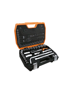 JUEGO 22 UNIDADES RATCHET MANDO-3/8" KENDO