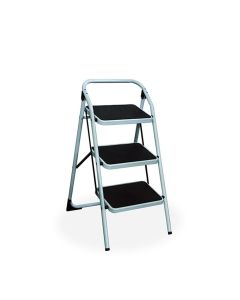 Escalera de metal plegable de 3 gradas de 93 centímetros KENDO