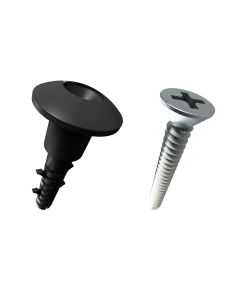 JUEGO DE 10 KIT FIJACION NEGRO EASYDECK