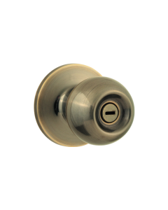 CERRADURA POMO BANO BALA BRONCE ANTIGUO KWIKSET