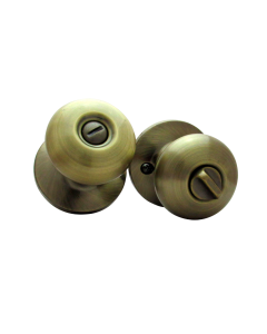 CERRADURA POMO BANO OLYMPUS BRONCE ANTIGUO KWIKSET