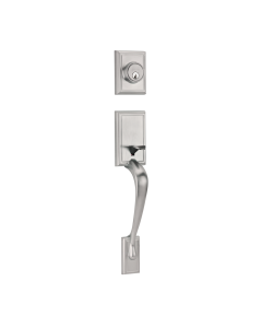 JUEGO CERRADURA ENTRADA LIBERTY NIQUEL SATIN LLAVE DE SEGURIDAD KWIKSET