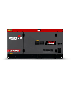 GENERADOR CABINADO 120KVA MOTOR CUMMINS ALTERNADOR LEROY SOMER TRIFÁSICO PRESTON