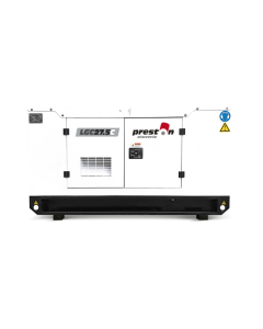 GENERADOR CABINADO ALT-LEGA 27.5KVA TRIFÁSICO MOTOR CUMMINS PRESTON