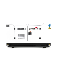 GENERADOR CABINADO 33KVA MOTOR SDEC TRIFÁSICO PRESTON