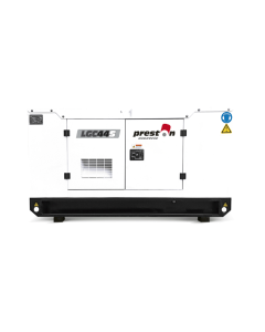 GENERADOR CABINADO 43.8KVA MOTOR SDEC TRIFÁSICO PRESTON