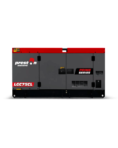 GENERADOR CABINADO 75KVA MOTOR CUMMINS ALTERNADOR LEROY SOMER TRIFÁSICO PRESTON