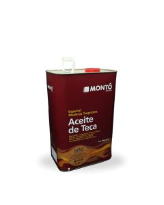 Aceite de teca miel de 5 litros MONTO