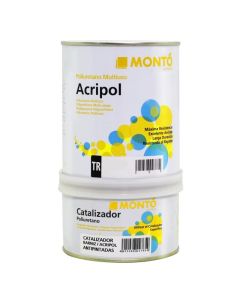 Acripol esmalte blanco con catalizador de 15 litros MONTO