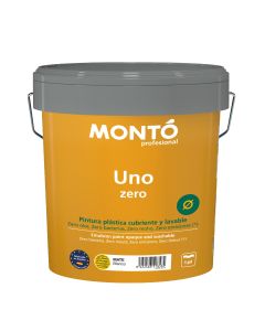 UNO ZERO mate blanco de 5 galones MONTO