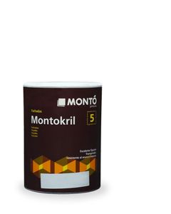 PINTURA MONTOKRIL LISO BLANCO LITRO MONTO