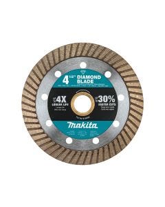 DISCO DIAMANTADO TURBO CONCRETO 4-1/2" MAKITA