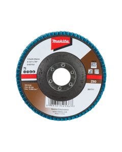 DISCO FLAP ZIRCONIO #60 4-1/2" X 7/8" MAKITA