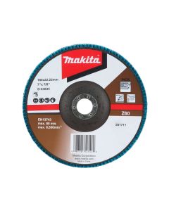 DISCO FLAP ZIRCONIO #60 7 X 7/8" MAKITA