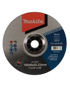 DISCO DESBASTE METAL 7X1/4X7/8" MAKITA