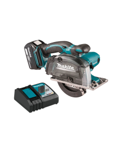 CORTADORA METAL 5-378" INALAMBRICO 18V 6AH MAKITA