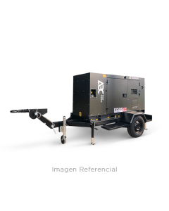 GENERADOR CABINADO 75KVA TRIFÁSICO MOTOR PERKINS CON TRAILER ABC